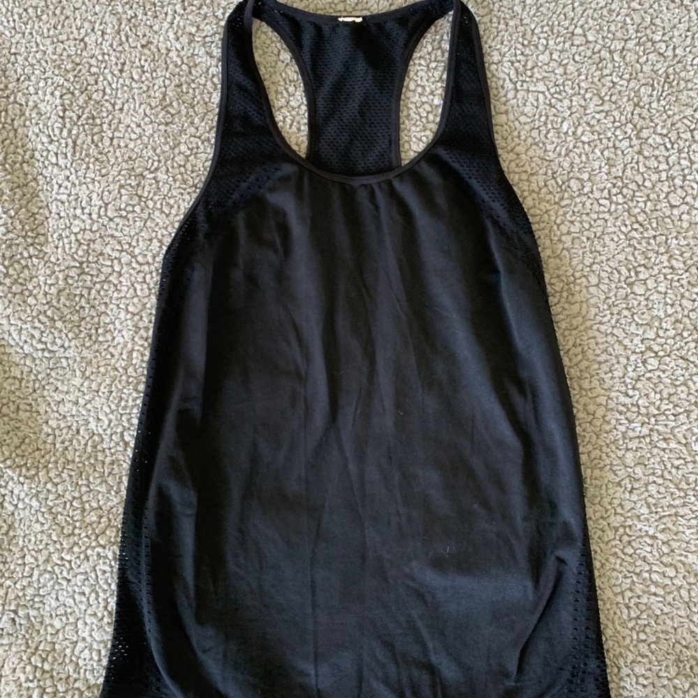 Black Seamless Tank